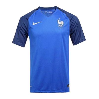 Nike Maglia da Calcio Traspirante Anti-Umidità a Maniche Corte Squadra Francia Uomo maglia 724615-439