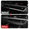 Car Air Conditioning Switch Panel Decoration Cover Frame Stickers For Kia Sportage 2022 2023 NQ5  GT Line HEV