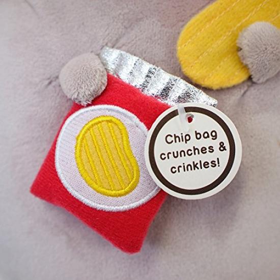 GUND Pusheen the Cat with Potato Chips 9.5" Plush #4058948