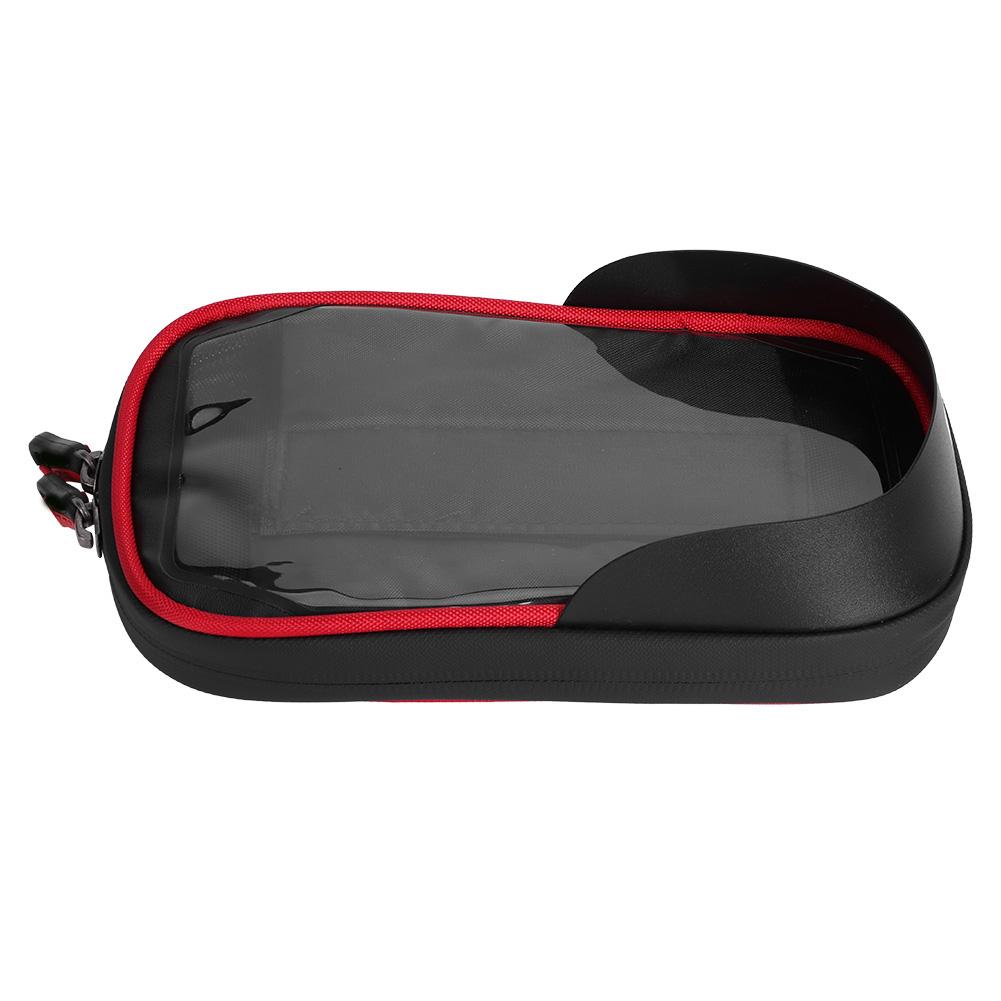 wheel up Bike Phone Bracket Waterproof Stand Bag Bicycle Front Packet Navigation Supportblack red