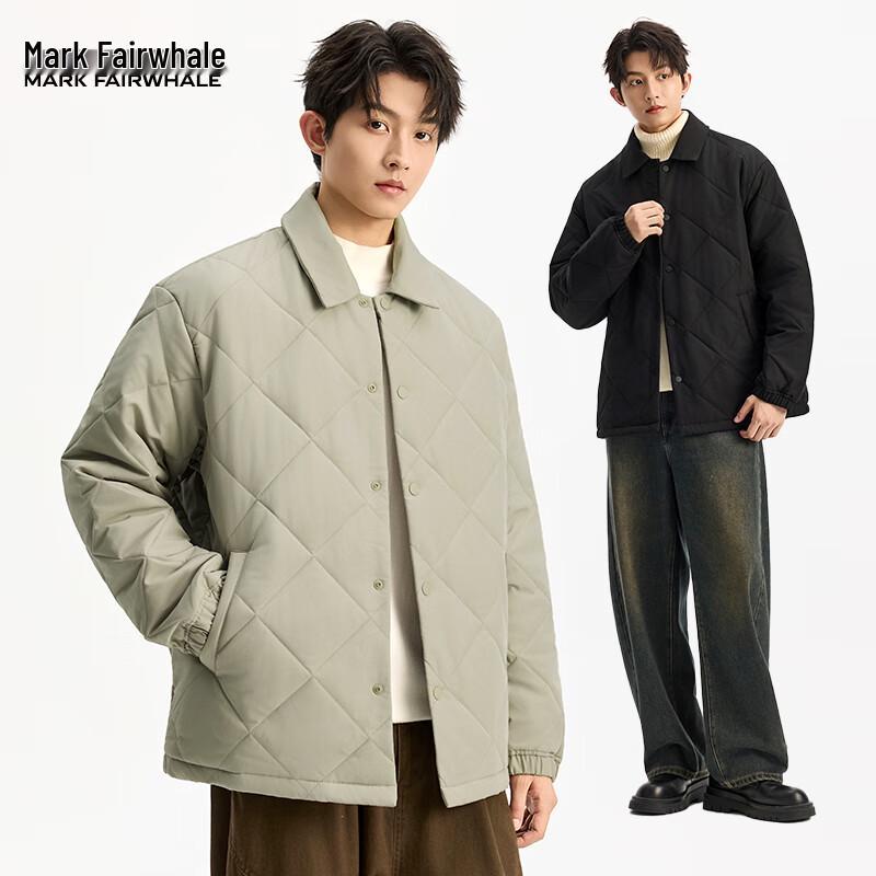 

Mark Fairwhale Men s Lightweight Padded Lapel Jacket XL