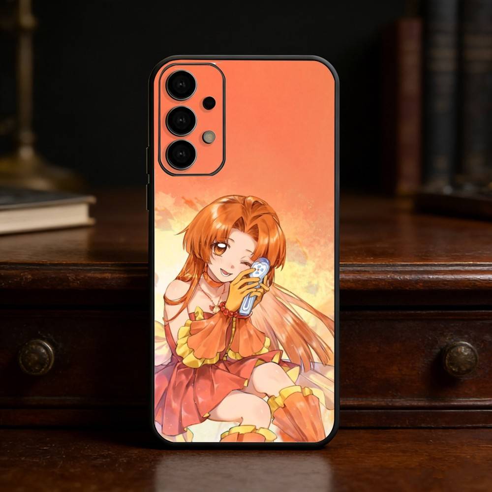 Mermaid Melody Pichi Pitch Handyhülle Für Samsung S25,S24,S21,S22,S23,S30,Ultra,S20,Plus,Fe,Lite Schwarzes Gehäuse