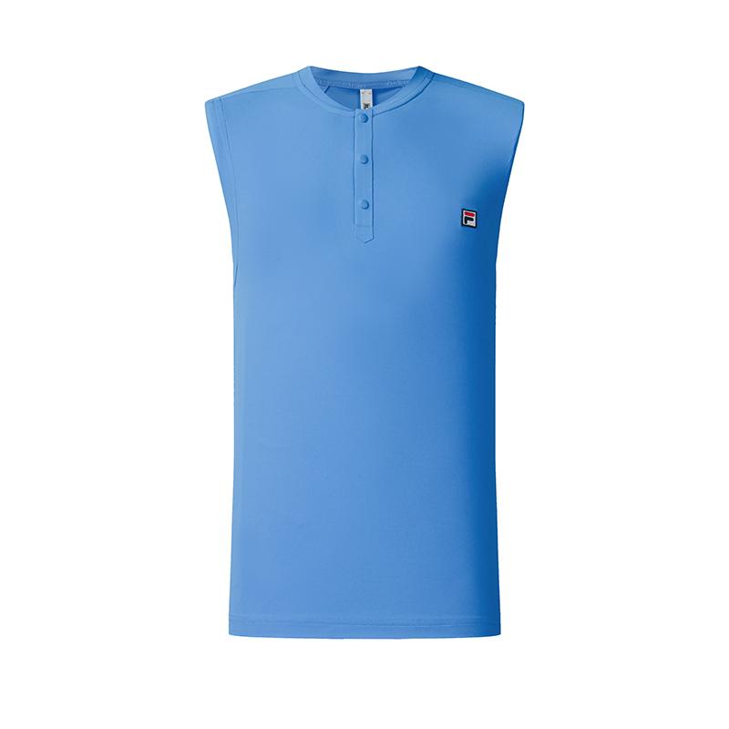 FILA Tennis Comfortable Moisture-Wicking Quick-Dry Antibacterial Skin-Friendly Tank Top Men tops A11M623159FRB XL