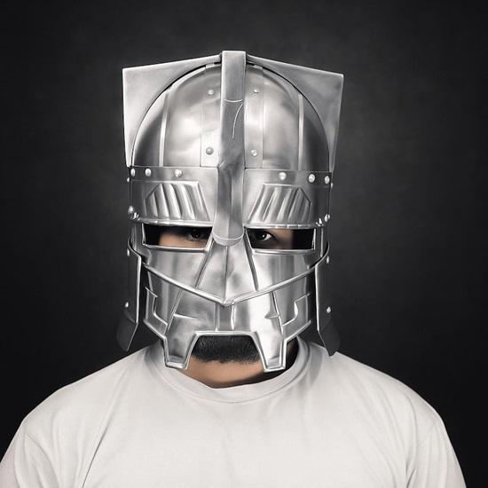 Ancient Dwarven Battle Helm  LOTR Fantasy Armor Replica for , Cosplay  Medieval Warrior