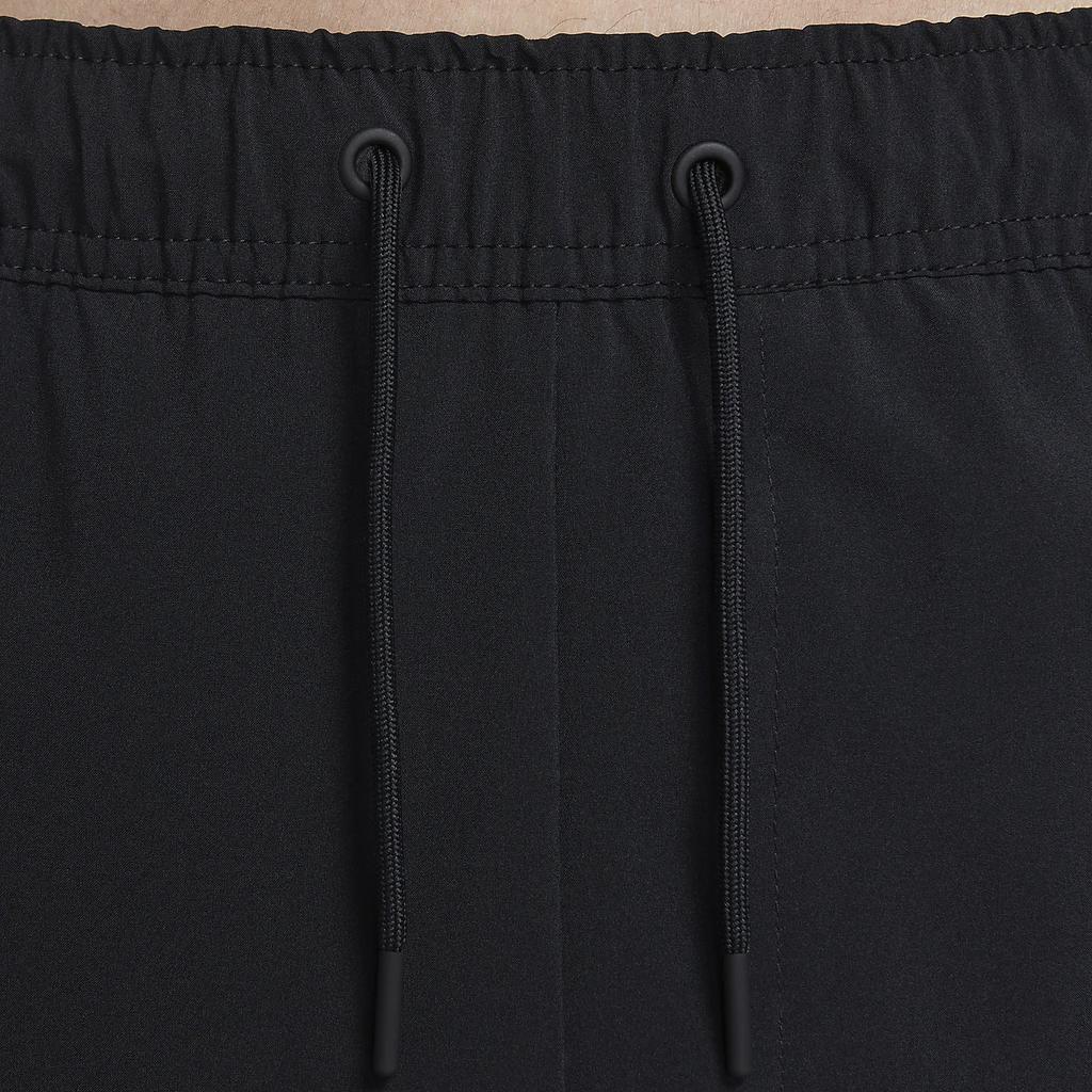 Nike High-Waisted Drawstring Shorts With Pockets Men Bottoms Black DV9335-010