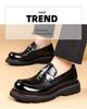 Men's Autumn/Winter Slip-on Derby Leather Shoes - Formal & Casual Soft Sole Loafers