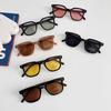 Korean Style Trendy Children's Sunglasses Outdoor Black Sun Glasses Baby Sun-shading Eyeglasses Travel Fishing Driving Girl Boy
