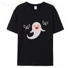 Genshin Impact T Shirt 100 Cotton Hu Tao Ghost Cartoon Prints Open World Adventure Game Summer Women Tops Harajuku Fashion Tees