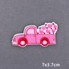 Purple Style Iron On Patch Thermoadhesive Patches For Clothes Anger Baby Girl Embroidery Patch For Hat/T-Shirt Fusible Sewing