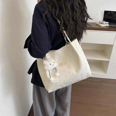 Trend Sweet Wind Portable Tote Bag Women's Bag Spring New Large Capacity Shoulder Bag Versatile Underarm Bag