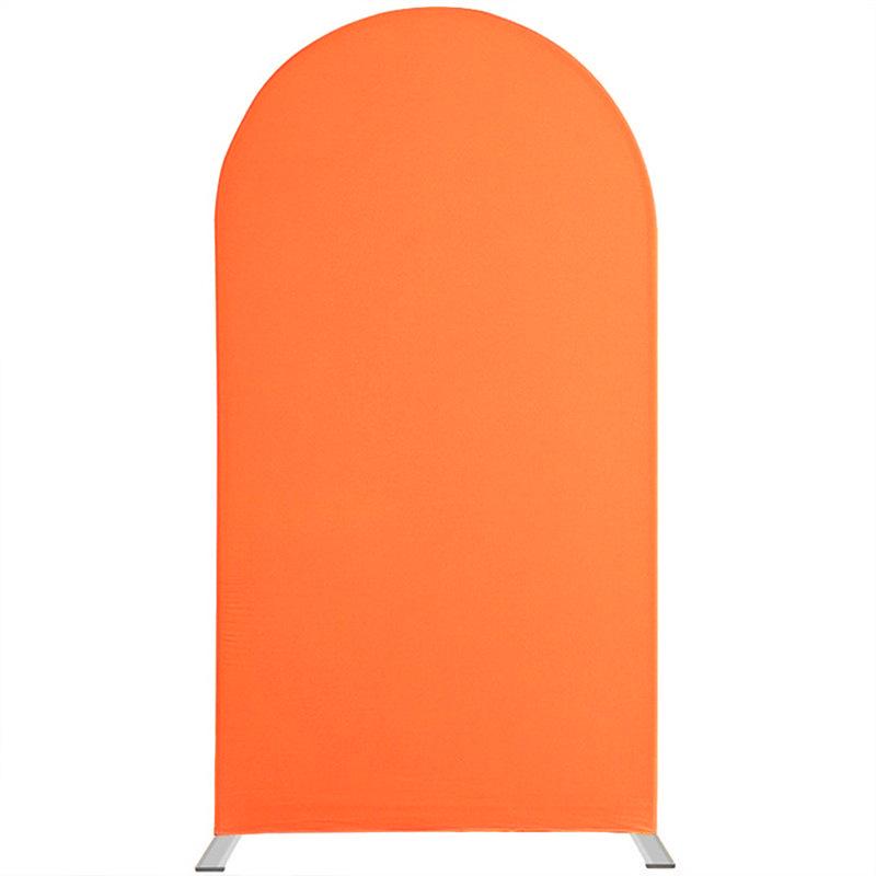 U-Shaped Iron Arch Kit with Elastic Cloth Cover for Parties & Weddings