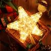 Christmas Tree Topper Star Lighted Decoration Illuminated Star Ornament for Holiday Tree Decor Festive Lighting