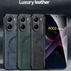 For Magsafe Magnetic Phone Case For POCO X7 F6 X6 M6 Pro 5G Shockproof Cover For POCO C65 M5S X5 F5 Pro F4 GT Phone Accessories