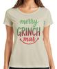 Merry Grinch Mas Christmas Funny Grinch Gift Family Fun Ladies T Shirt