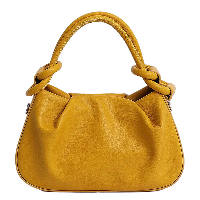 Fashion Handbag Pleated Cloud Bag Women's New Versatile Shoulder Messenger Bag Premium Commuter Bag