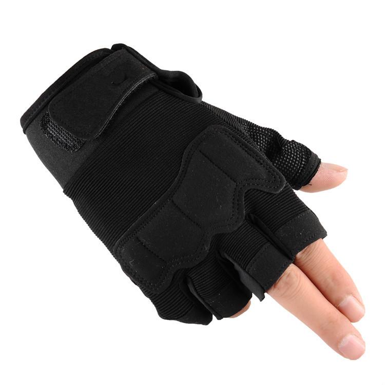 Half-finger Gloves Outdoor Sports Fitness Shockproof Cycling Army Fans Special Forces Tactical Gloves