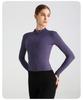European & American Zipper Yoga Jacket - Quick-Drying, Slimming, Long Sleeve Fitness Top for Women