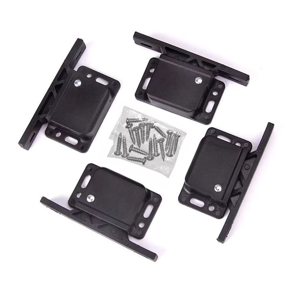 Universal 4Set  RV Drawer Latches and Catches RV Cabinet Door Replacement Latch for Motorcoach Camper Trailor Boat Motorhome