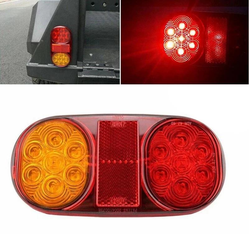 1 Pcs LED Style Taillight Assembly That Can Be Installed On Various Cars Trucks Trailers Beach Bikes Toy Vehicles Boats 12V/24V