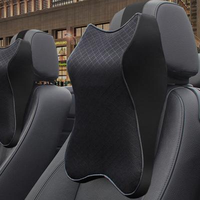 Car Seat Headrest 3D Memory Foam Pillow Travel Neck Support Pain Relief Headrest Breathable Mesh Pad Head Soft