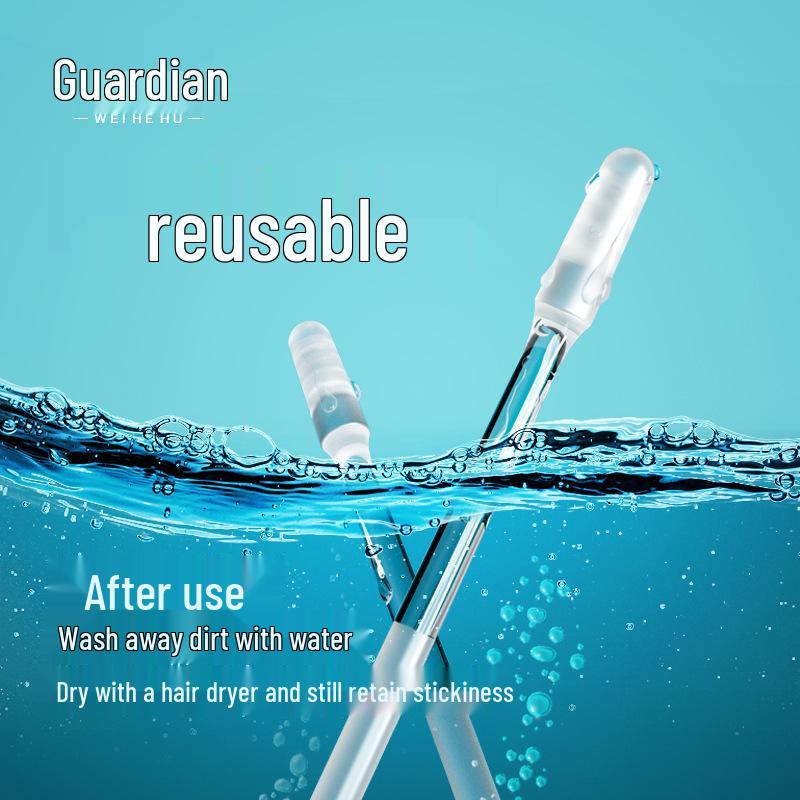 Wei Hu Care Sticky Ear Pick Cleaning Tool with Cotton Swabs