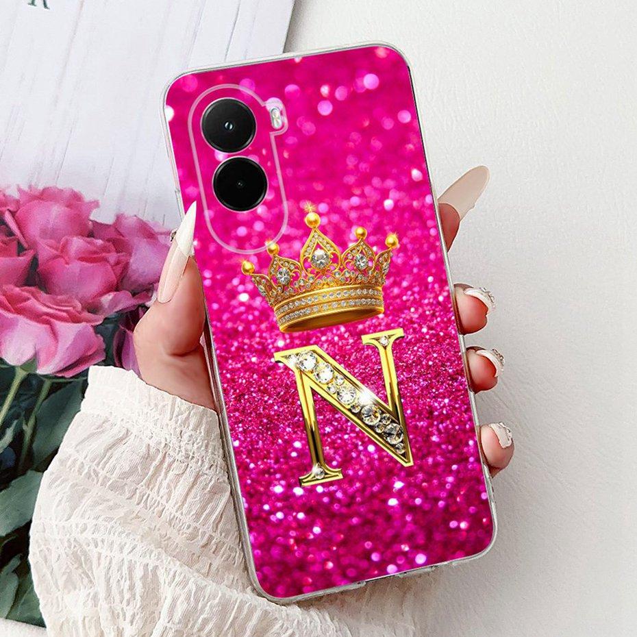 Fashion Letter Phone Case For Xiaomi Poco M7 Plus / Poco M7 4G Soft Silicone TPU Cases For PocoM7 4G M7Plus Back Covers Bumpers