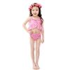 Girls Swimsuit New Bikini Swimsuit Cross-border Hot-selling Mermaid Ins Wind Children Medium and Large Children Soak In Hot Springs