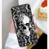 Gothic Skull Case For Samsung Galaxy A15 A25 A35 A55 A51 A71 A12 A32 A52 A13 A33 A53 A14 A34 A54 Cover