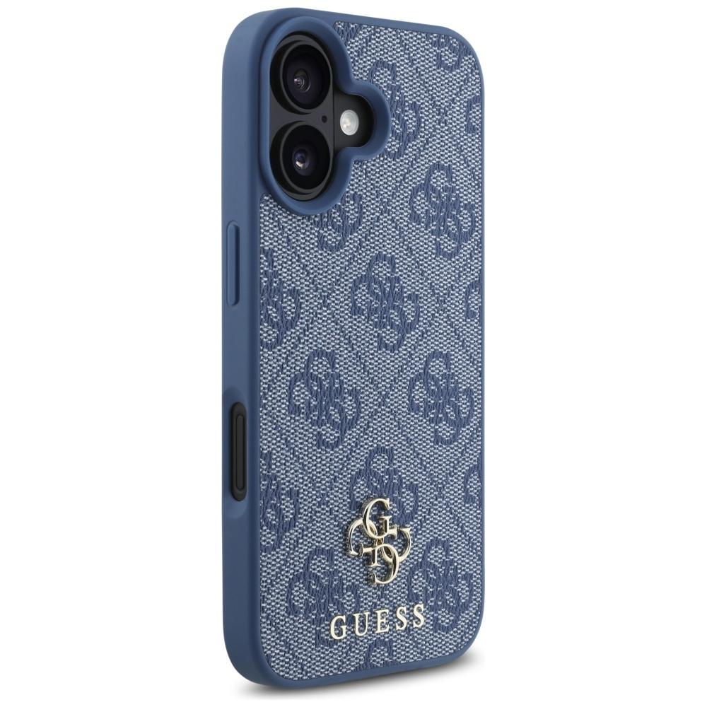 Guess Hc Pu 4G Small 4G And Classic Case For iPhone 16 Magsafe Blue