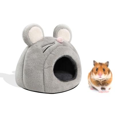 Små djur Chinchilla marsvin igelkott holländsk råtta hamster säng mjuk och söt mus husdjur bo