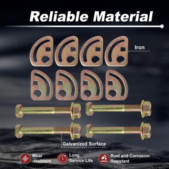 Quality Cam Bolt Kit For GMC 2011- Silverado Sierra 2500HD/3500HD Trucks