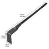 Ash Rake For Pizza Oven Charcoal BBQ Tool Long Handle Rake Grill Scraper Cleaning Oven Wood Burning Stove Cleaning Tools