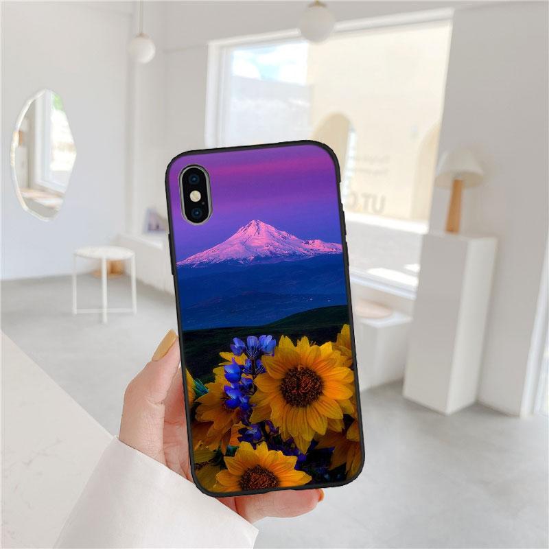 PP9 Beautiful Yellow Sunflower Soft Shell Phone Case for OPPO A3 Pro A72 A74 A76 A77 A77S A78 A79 A94 A95 A18 A40M A58