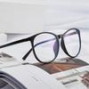 Transparent Round Prescription Spectacle Women Men Oversized Myopia Lens Optical Eyewear Power 0 -0.5 -0.75 To -6.0