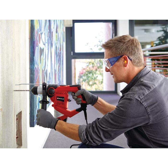 Einhell Marteau Perforateur TC-RH 900 (900 W, Mandrin SDS?Plus, Et Coffret De Rangement Inclus)