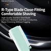 Electric Eyebrow Trimmer Razor Brow Shaping Portable Shaving with Duals Cutter Head Design Washable Hair Trimmer Razor Tools