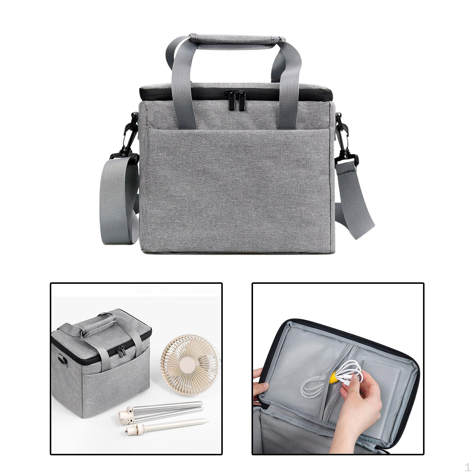 

Camping Folding Table Bag, Container Storage Box Shopping BBQ Beach Handbag Tableware серый