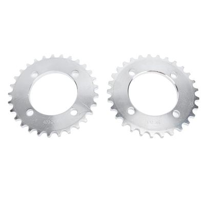 2 Stück 420 29T Kettenrad Stahl 29 Zähne Hinteres Kettenrad für Motorrad ATV Geländefahrzeug