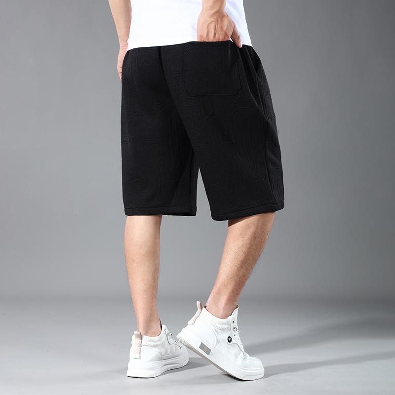 Nadrozmerné letné šortky pre mužov veľkosti 5XL-11XL s elastickým pásom, ležérne šortky, letné oblečenie
