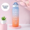 Gradient Color Plastic Cup, Large Capacity 1000ml Water Cup, Outdoor Sports Water Cup for Students