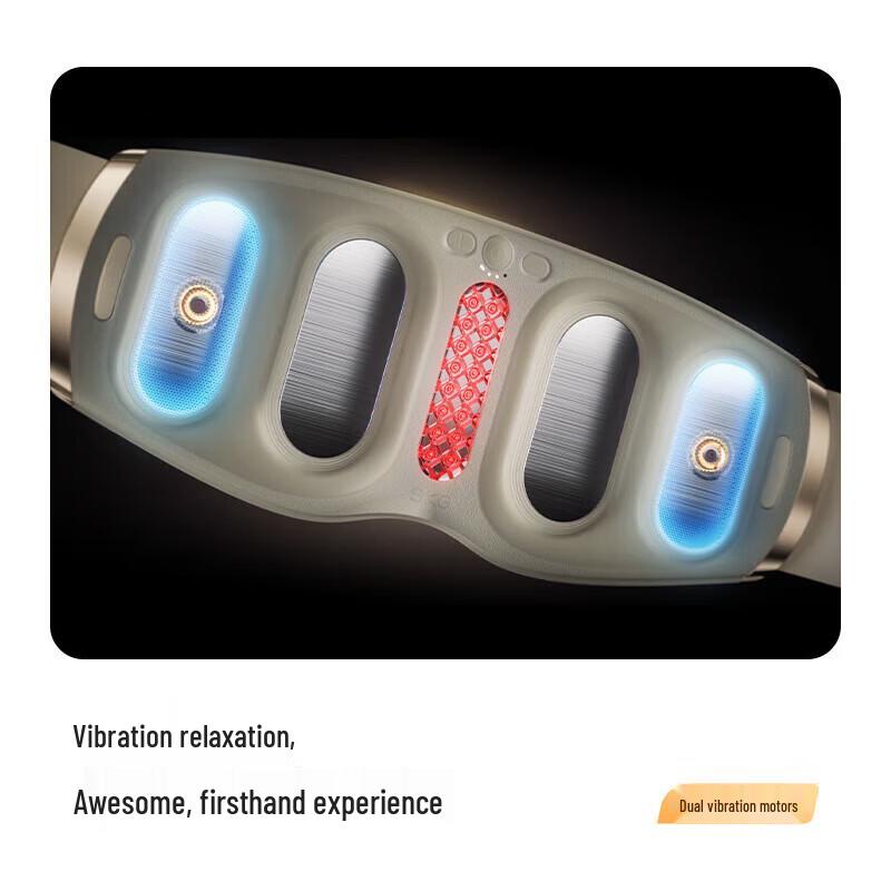 SKG Lumbar Massager with Red Light Heat and Pulse Massage