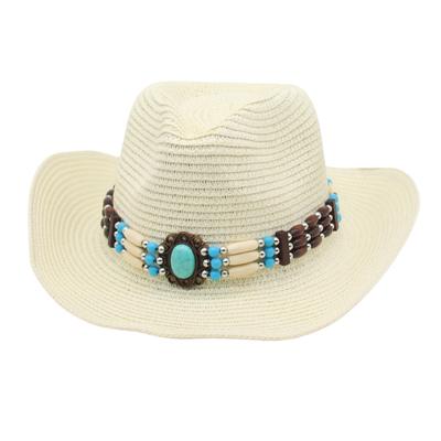 Straw Hat Women, Jazz Hat Western Men, Outdoor Sunshade Sun Protection Cowboy Hat