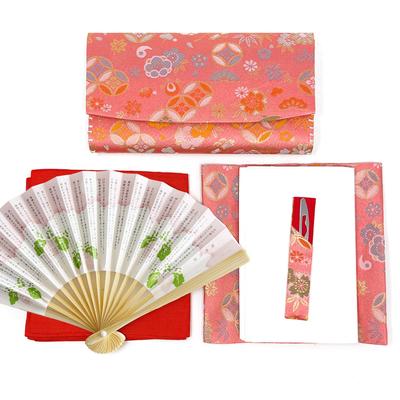 School Tea Ceremony Utensils, Urasenke Tea Ceremony Set for Women, Beginner's, 6-Piece Set, 3-Piece Matching Pattern, 25n1459-2