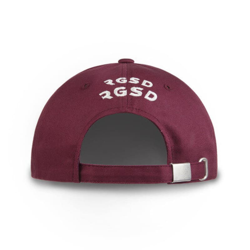 RIGOON STUDIO Logo Play R Ball Cap (Burgundy)