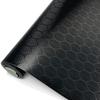 Automobile Styling Sticker Black Gloss Forging Film Waterproof Carbon Fiber Color Change Self-adhesive Decorative Accessories