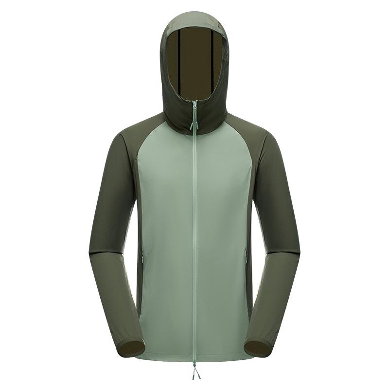 Ice Silk UPF50+ Sun Protection Clothing, Nylon Spandex, Cooling Fabric, Unisex, Custom Logo Option