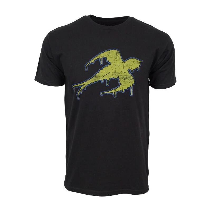 Men s Casual Graphic INNES SKATEBOARD MENS SLIME LOGO T SHIRT T-Shirt S