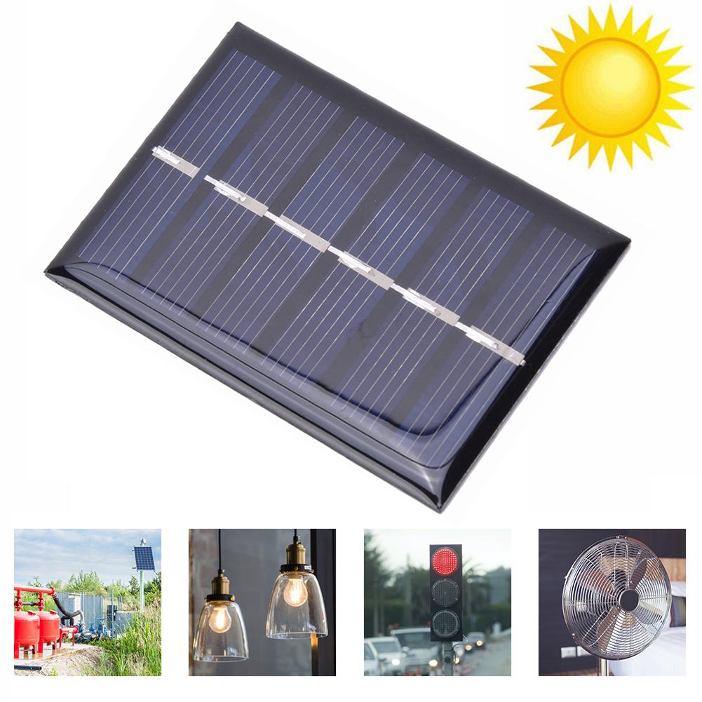 3Pcs 100MA 0.3W Polysilicon Solar Panel Charging Power Board Charger for Small Power Appliances 65x48MM