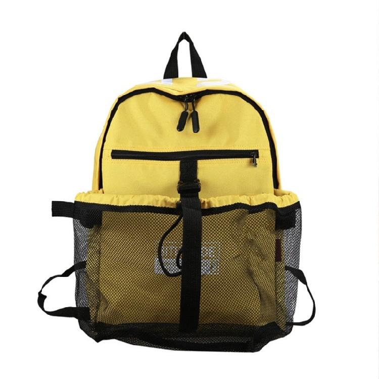 School Bag Casual Daypacks with Drawstring Basketball Mesh Bag Suitable for Teen
