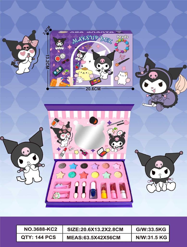 Children's Witch Hunting Makeup Handbag Set - Princess Dress-Up & Playhouse Accessories